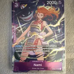 Bandai One Piece Card Game Nami Premium Card Collection Vol 4 OP09-070 - Image 1