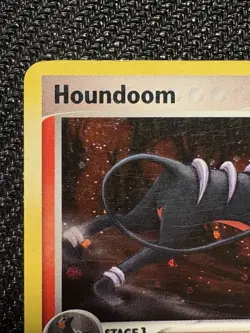 Pokemon TCG Houndoom EX Unseen Forces Holo Card 7/115 Rare - Image 2