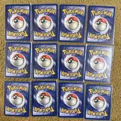 Pokemon Cards Jungle Series Lot Of 12 1st Edition WOTC 1999-2000 Vintage - Image 2