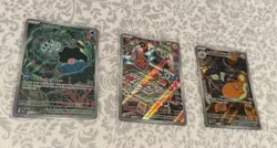 Destined Rivals Hits - 3 Illustration Rare Cards Clamperl Rotom & Raticate - Image 3