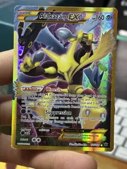 #2 Alakazam EX 125/124 XY Fates Collide 2016 Secret Rare Pokemon Card TCG - Image 3