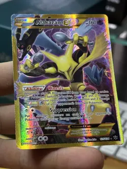 #2 Alakazam EX 125/124 XY Fates Collide 2016 Secret Rare Pokemon Card TCG - Image 5