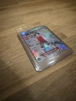 One Piece Monkey D. Luffy Rutgers Basketball Promo Card - Event Exclusive - Rare - Image 2
