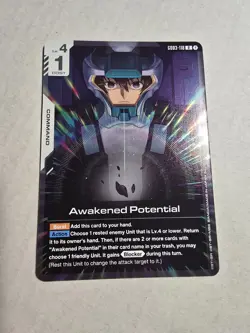 Awakened Potential Gundam Card Game .Steel Requiem GD03-118 R - Image 1