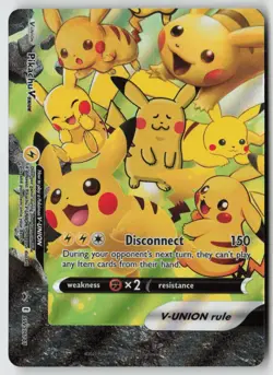 Pikachu V-Union - SWSH141 - SWSH: Sword & Shield Promo Cards Holo - PTCG - Image 1