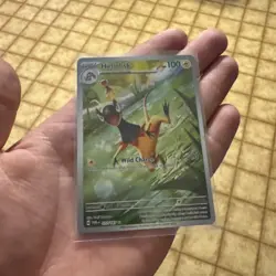 Pokemon TCG Heliolisk Twilight Masquerade Illustration Rare Card 177/167 - Image 1