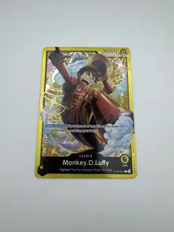 Monkey.D.Luffy (001) ST29-001 Egghead Foil Leader Card - Image 1