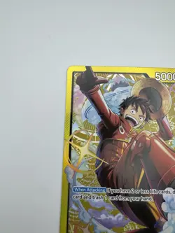 Monkey.D.Luffy (001) ST29-001 Egghead Foil Leader Card - Image 2