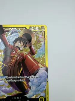 Monkey.D.Luffy (001) ST29-001 Egghead Foil Leader Card - Image 3