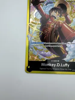 Monkey.D.Luffy (001) ST29-001 Egghead Foil Leader Card - Image 4