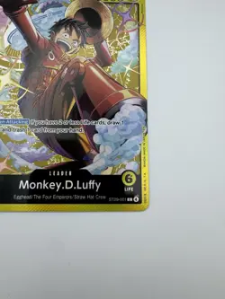 Monkey.D.Luffy (001) ST29-001 Egghead Foil Leader Card - Image 5