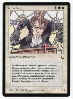 Preacher, The Dark, Regular, Summon Preacher 2**, Quinton Hoover, Lightly Played - Image 1