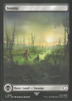 Swamp 321 Land Magic: the gathering Universes Beyond: Fallout - Image 1