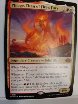 Phlage, Titan of Fire's Fury Modern Horizons 3 Regular - Image 1