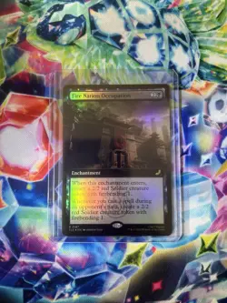 x1 Fire Nation Occupation - Foil - Extended Art R MTG Avatar: The Last Airbender - Image 1