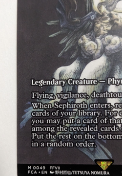Sephiroth, the Savior | Atraxa (49) Final Fantasy FCA, Magic MtG, Regular - LP! - Image 3