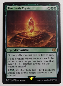 The Earth Crystal (0184) Final Fantasy FIN, Magic MtG, Regular - NM! - Image 1