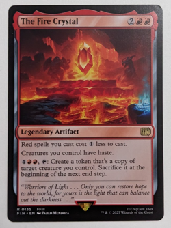 The Fire Crystal (0135) Final Fantasy FIN, Magic MtG, Regular - NM! - Image 1