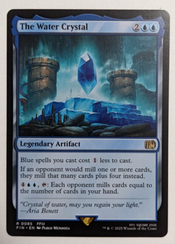 The Water Crystal (0085) Final Fantasy FIN, Magic MtG, Regular - NM! - Image 1
