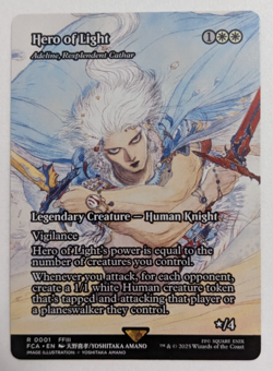 Hero of Light | Adeline (0001), Final Fantasy FCA, Magic MtG, Regular - NM! - Image 1