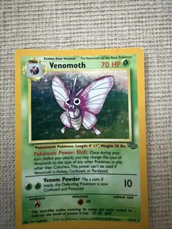 Pokemon Venomoth 13/64 Jungle Holo - Image 4