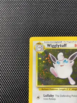 Wigglytuff 19/130 Swirl Base Set 2 Unlimited Holo Rare LP w/ Pokemon TCG - Image 2