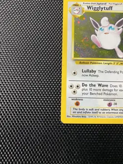 Wigglytuff 19/130 Swirl Base Set 2 Unlimited Holo Rare LP w/ Pokemon TCG - Image 5