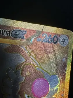 Bloodmoon Ursaluna ex 222/167 Pokemon Twilight Masquerade Gold Hyper Rare Crease - Image 3