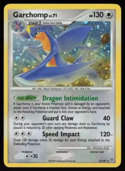 Garchomp 5/147 Rare Supreme Victors Holo Pokemon - Image 1