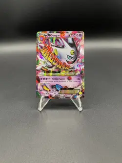 M Gengar EX XY166 - XY Black Star Promo Mega Pokemon TCG - NM!! - Image 1