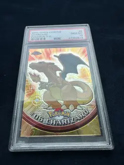 2000 Topps Chrome Pokemon TV Series 1 Charizard #6 - PSA 10 GEM MINT - Image 2