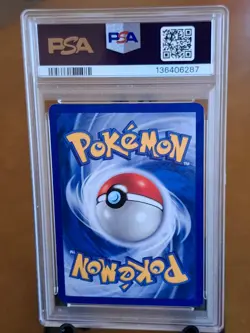 2002 Pokemon Expedition Clefable Holo #7 - PSA 7 - NEAR MINT CLEAN - Image 3