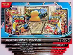 Pokemon TCG Snorlax ex & Blissey ex Special Collection x 5 Boxes SHIPS TODAY - Image 2