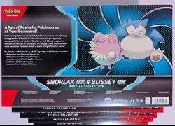 Pokemon TCG Snorlax ex & Blissey ex Special Collection x 5 Boxes SHIPS TODAY - Image 3