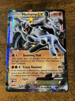 Machamp EX 37/98 Ancient Origins Ultra Rare Pokemon TCG - Image 1