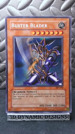 | Yugioh Buster Blader BPT-008 Secret Rare 2003 Collectors Tin LP 🔥 | - Image 1