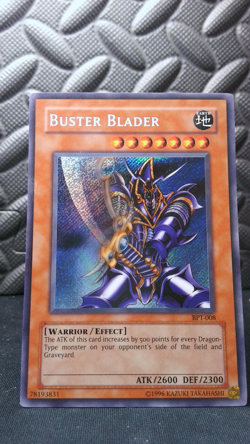 | Yugioh Buster Blader BPT-008 Secret Rare 2003 Collectors Tin LP 🔥 | - Image 2