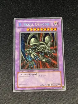 Yugioh B. Skull Dragon BPT-006 Secret Rare Promo Reverse Foil Error - Image 1
