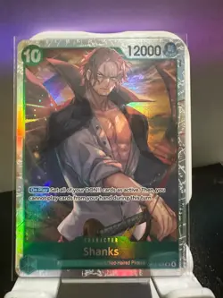 Shanks OP13-028 One Piece Carrying On His Will Super Rare Near Mint English - Image 1