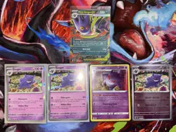 LOT OF 5 Pokemon TCG Mega Gengar EX #56 Plus Four Other Holo Gengar Cards ALL NM - Image 2