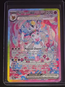 Pokemon TCG Sylveon EX Card Sir 156/131 Prismatic Evolutions English - Image 1