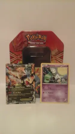 Pokemon TCG White Kyurem EX Collector's Tin with Promo Cards - Image 1