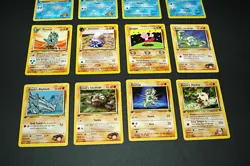 Pokemon Lot 16 Common Uncommon Non-Holo Cards 1st Editions LP CCG WOTC Vintage - Image 3