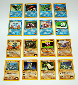 Pokemon Lot 16 Common Uncommon Non-Holo Cards 1st Editions LP CCG WOTC Vintage - Image 4