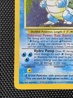 Blastoise 2/130 Holo Rare Base Set 2 Pokemon Card LP+ - Image 5