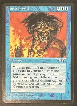 Magic the Gathering Force of Will (Alliances) Card #10 - Image 1