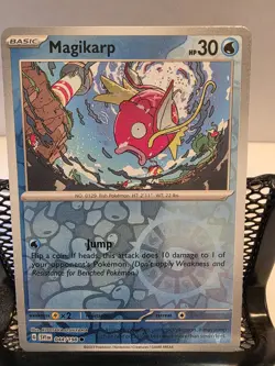 Magikarp Reverse Holo Card 044/198 Scarlet & Violet Base Set - Image 1