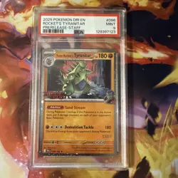 Team Rocket's Tyranitar (Prerelease) [Staff] 096/182 Miscellaneous Cards &... - Image 1