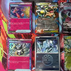 Pokemon 16 Card Lot nm Vmax V Mega Ex Rares Hits Only E8 - Image 3