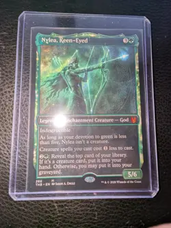Nylea, Keen-Eyed (Showcase) - M - Theros Beyond Death - 266 - NM - Image 1